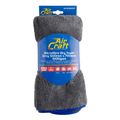 Microfibre Cloth Fleece Dry Towel Grey 500mm X 700mm 1000gsm